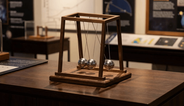 Cosmos 3 physics-aware generation: Newton's cradle